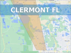Clermont FL Service Map WindowCleans
