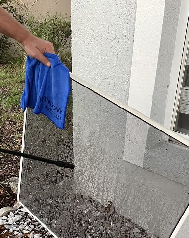 Window Screen Repair Cleaning